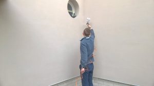 Nakładanie powłok antygraffiti